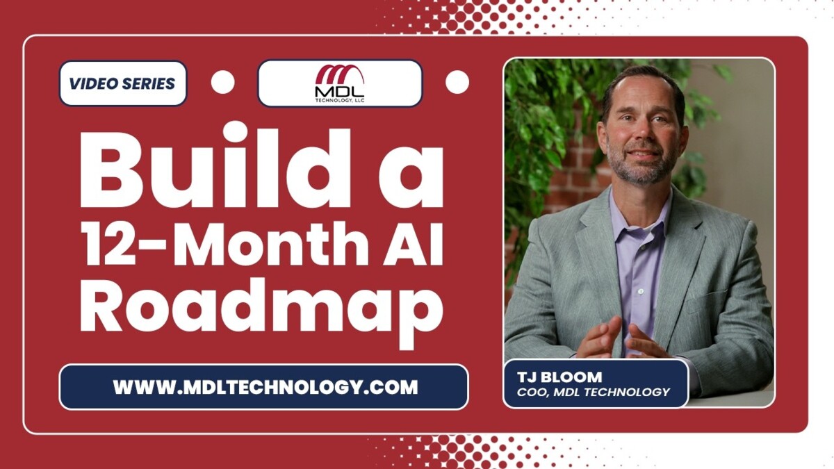 Build a 12-month AI roadmap